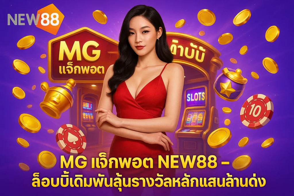 MG แจ็กพอต NEW88 – ล็อบบี้เดิมพันลุ้นรางวัลหลักแสนล้านด่ง