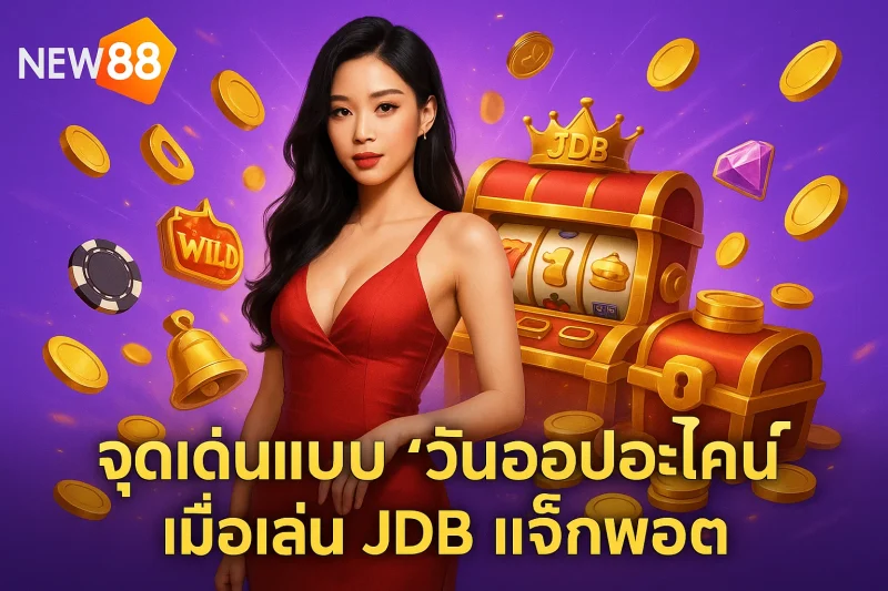 จุดเด่นแบบ “วันออฟอะไคน์” เมื่อเล่น JDB แจ็กพอต