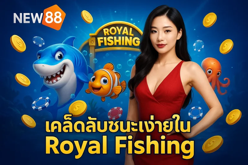 เคล็ดลับชนะง่ายใน Royal Fishing