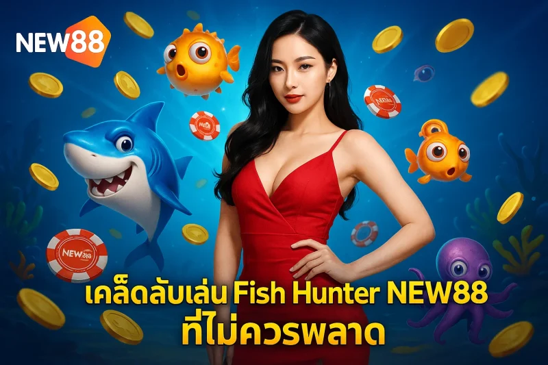 เคล็ดลับเล่น Fish Hunter NEW88 ที่ไม่ควรพลาด